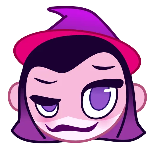 🥴 Эмодзи «The Witch Emoji» для Telegram