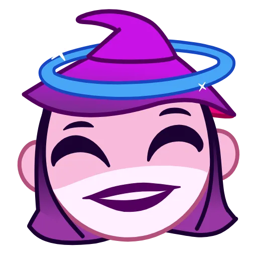 😇 Эмодзи «The Witch Emoji» для Telegram