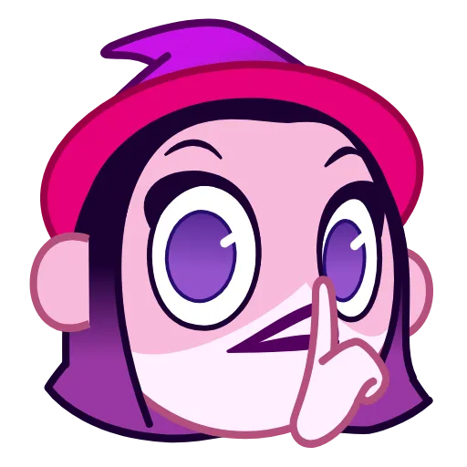 🤫 Эмодзи «The Witch Emoji» для Telegram