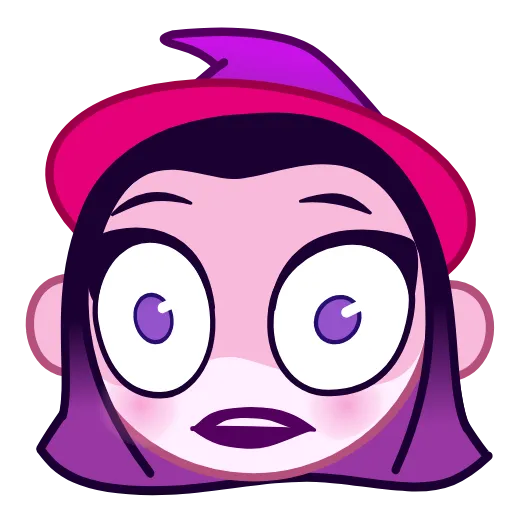 😳 Эмодзи «The Witch Emoji» для Telegram