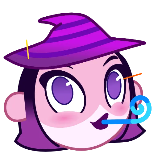 🥳 Эмодзи «The Witch Emoji» для Telegram
