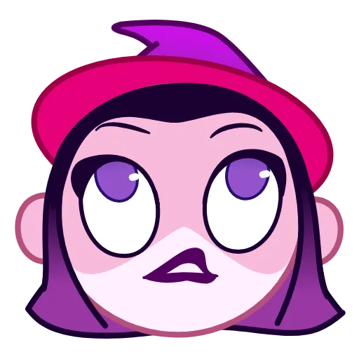 🙄 Эмодзи «The Witch Emoji» для Telegram