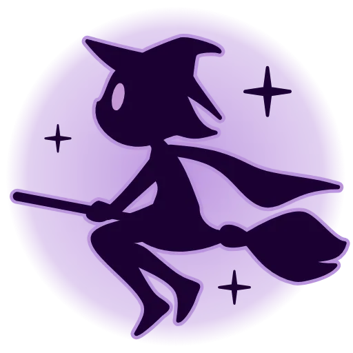 ✈️ Эмодзи «The Witch Emoji» для Telegram