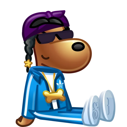 🤩 Стикер «The Story Behind Snoop Doggs Gift» для Telegram