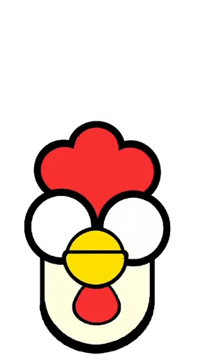 🐔 Стикер «Themed Pins» для Telegram