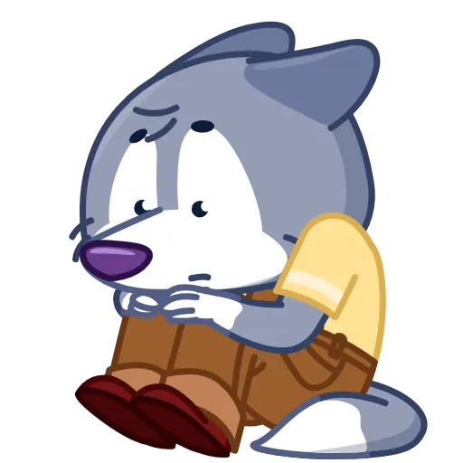 😨 Эмодзи «Theo Wolf» для Telegram