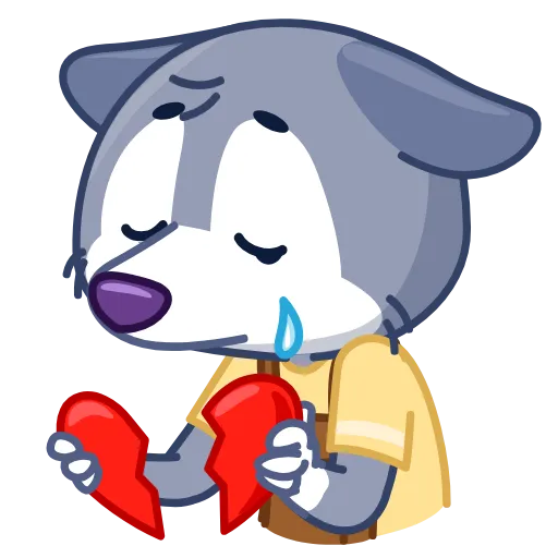 💔 Эмодзи «Theo Wolf» для Telegram