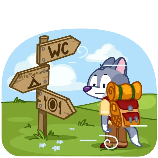 🤔 Эмодзи «Theo Wolf» для Telegram