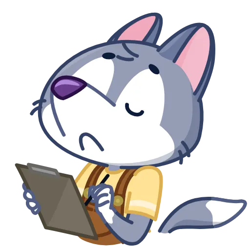 📝 Эмодзи «Theo Wolf» для Telegram