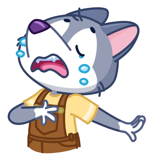 😵 Эмодзи «Theo Wolf» для Telegram