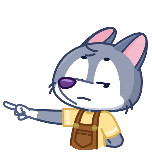 😑 Эмодзи «Theo Wolf» для Telegram