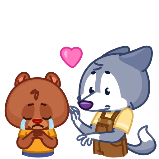 🤗 Эмодзи «Theo Wolf» для Telegram