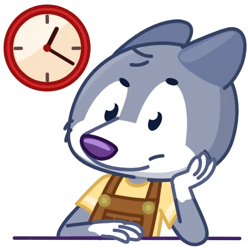 🫥 Эмодзи «Theo Wolf» для Telegram