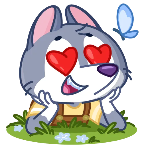 🦋 Эмодзи «Theo Wolf» для Telegram