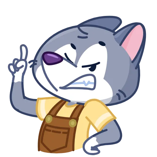 ☝️ Эмодзи «Theo Wolf» для Telegram