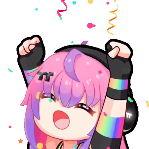 🥳 Стикер «Thermaltake Girl» для Telegram
