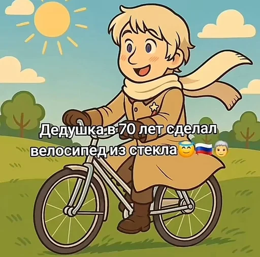 🚴 Стикер «наркоталия» для Telegram