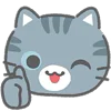 👍 Эмодзи «😍 Cats - котики» для Telegram