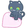 ❤️ Эмодзи «😍 Cats - котики» для Telegram