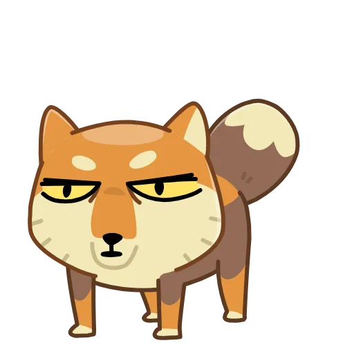 😱 Стикер «Tibetan Fox» для Telegram