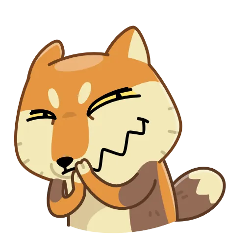 😈 Стикер «Tibetan Fox» для Telegram