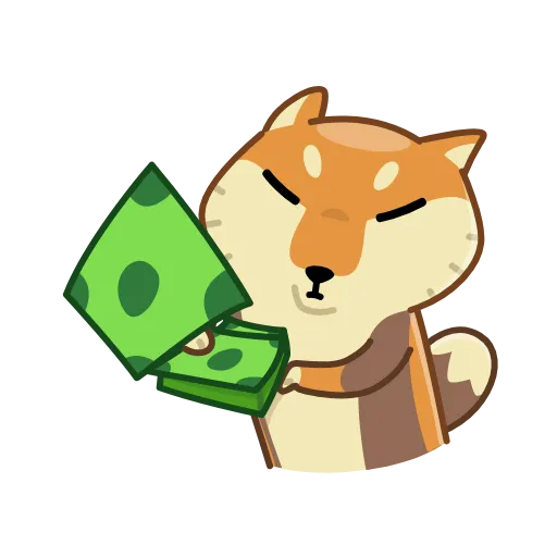🤑 Стикер «Tibetan Fox» для Telegram