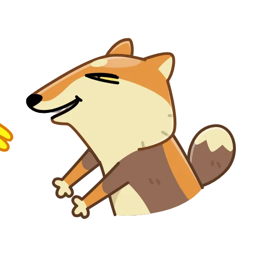 🤝 Стикер «Tibetan Fox» для Telegram