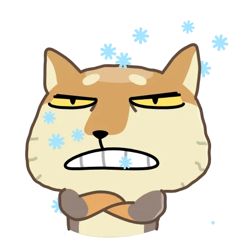 🥶 Стикер «Tibetan Fox» для Telegram