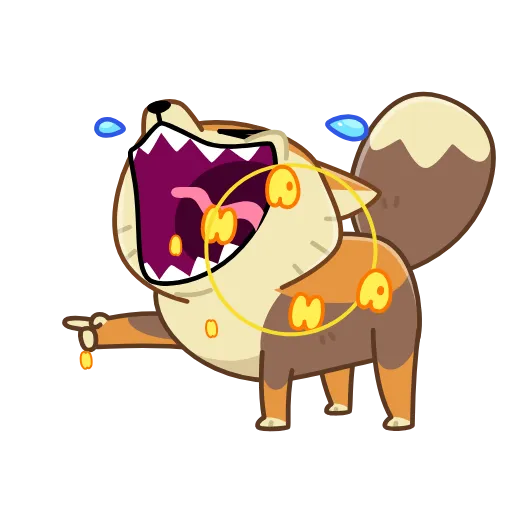 Эмодзи Tibetan Fox для Telegram — скачать