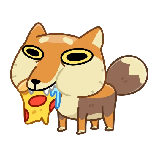 🍕 Эмодзи «Tibetan Fox» для Telegram