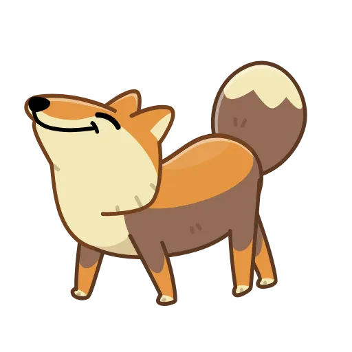 ☺️ Эмодзи «Tibetan Fox» для Telegram