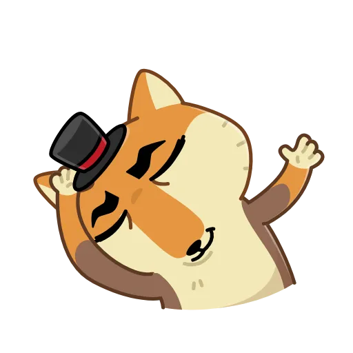 👋 Эмодзи «Tibetan Fox» для Telegram
