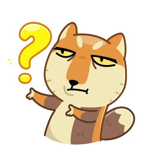 🤔 Эмодзи «Tibetan Fox» для Telegram