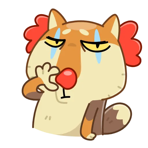 🤡 Эмодзи «Tibetan Fox» для Telegram