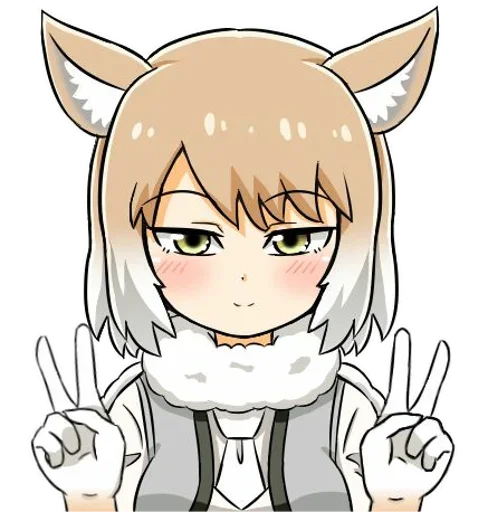 😍 Стикер «Tibetan Sand Fox» для Telegram