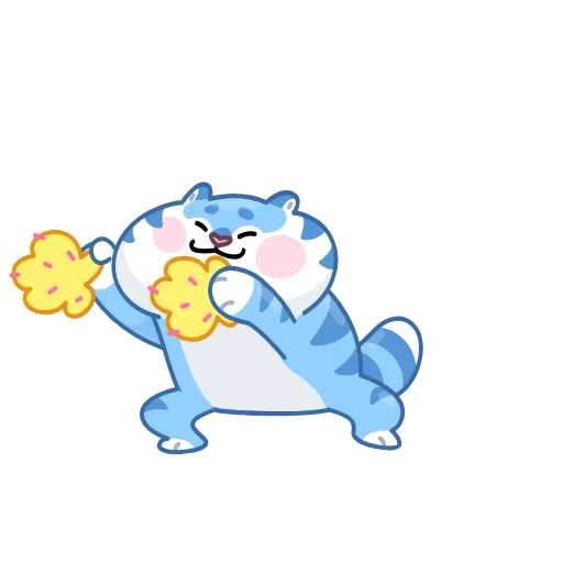 💃 Эмодзи «Тигр Амур» для Telegram