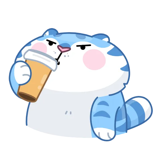 ☕️ Эмодзи «Тигр Амур» для Telegram