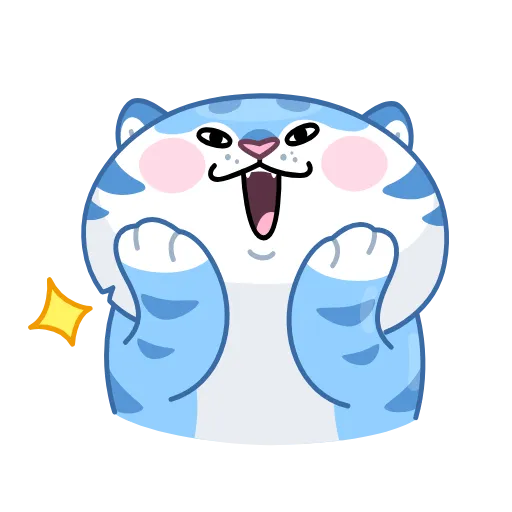🤩 Эмодзи «Тигр Амур» для Telegram