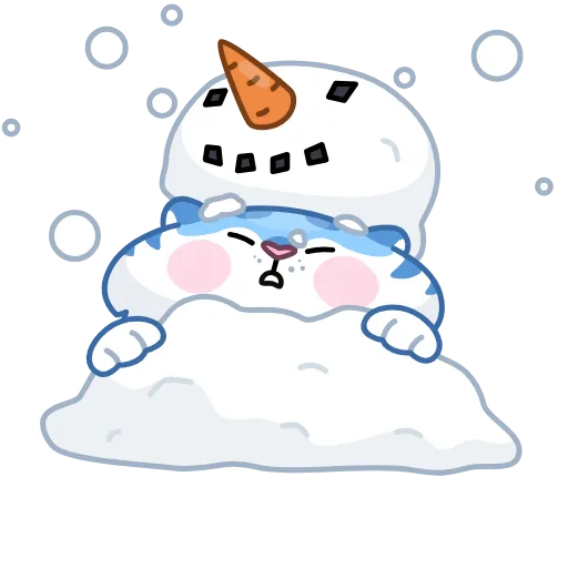 ⛄️ Эмодзи «Тигр Амур» для Telegram