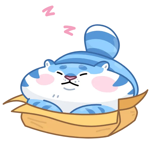 😴 Эмодзи «Тигр Амур» для Telegram