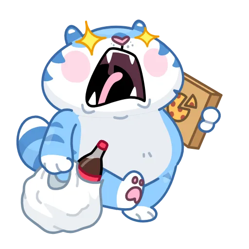 🤩 Эмодзи «Тигр Амур» для Telegram