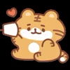 ❤️ Эмодзи «Tiger & Cat» для Telegram