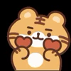 ❤️ Эмодзи «Tiger & Cat» для Telegram
