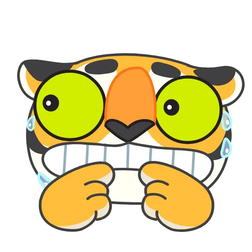 😬 Эмодзи «Анимированный набор эмоджи с Тигрусом» для Telegram