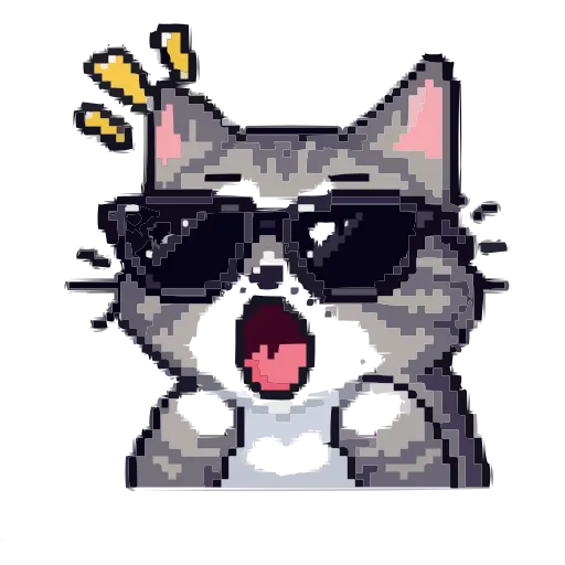 😊 Эмодзи «Кот Тихон» для Telegram