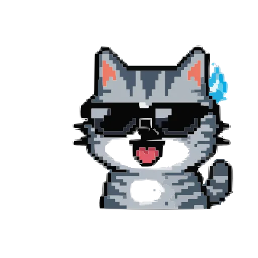 😅 Эмодзи «Кот Тихон» для Telegram