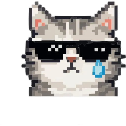 🥲 Эмодзи «Кот Тихон» для Telegram