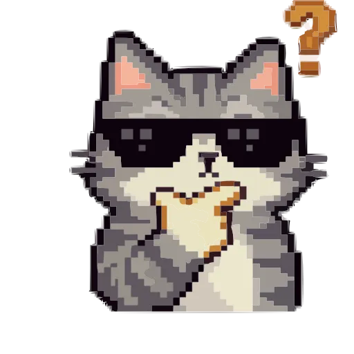 🤔 Эмодзи «Кот Тихон» для Telegram
