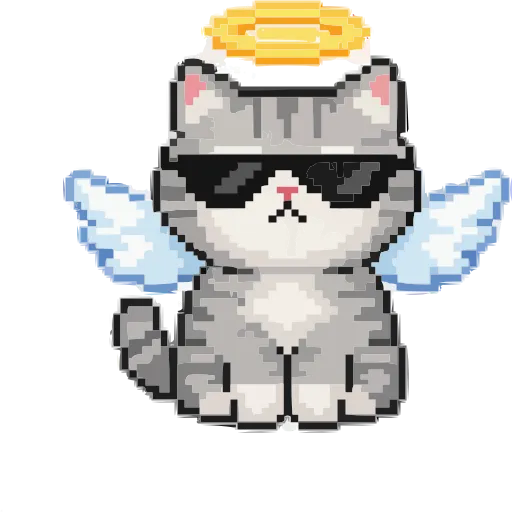 😇 Эмодзи «Кот Тихон» для Telegram
