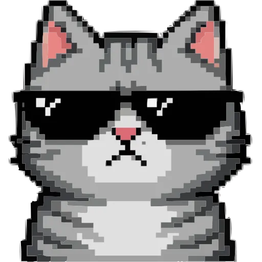 😟 Эмодзи «Кот Тихон» для Telegram